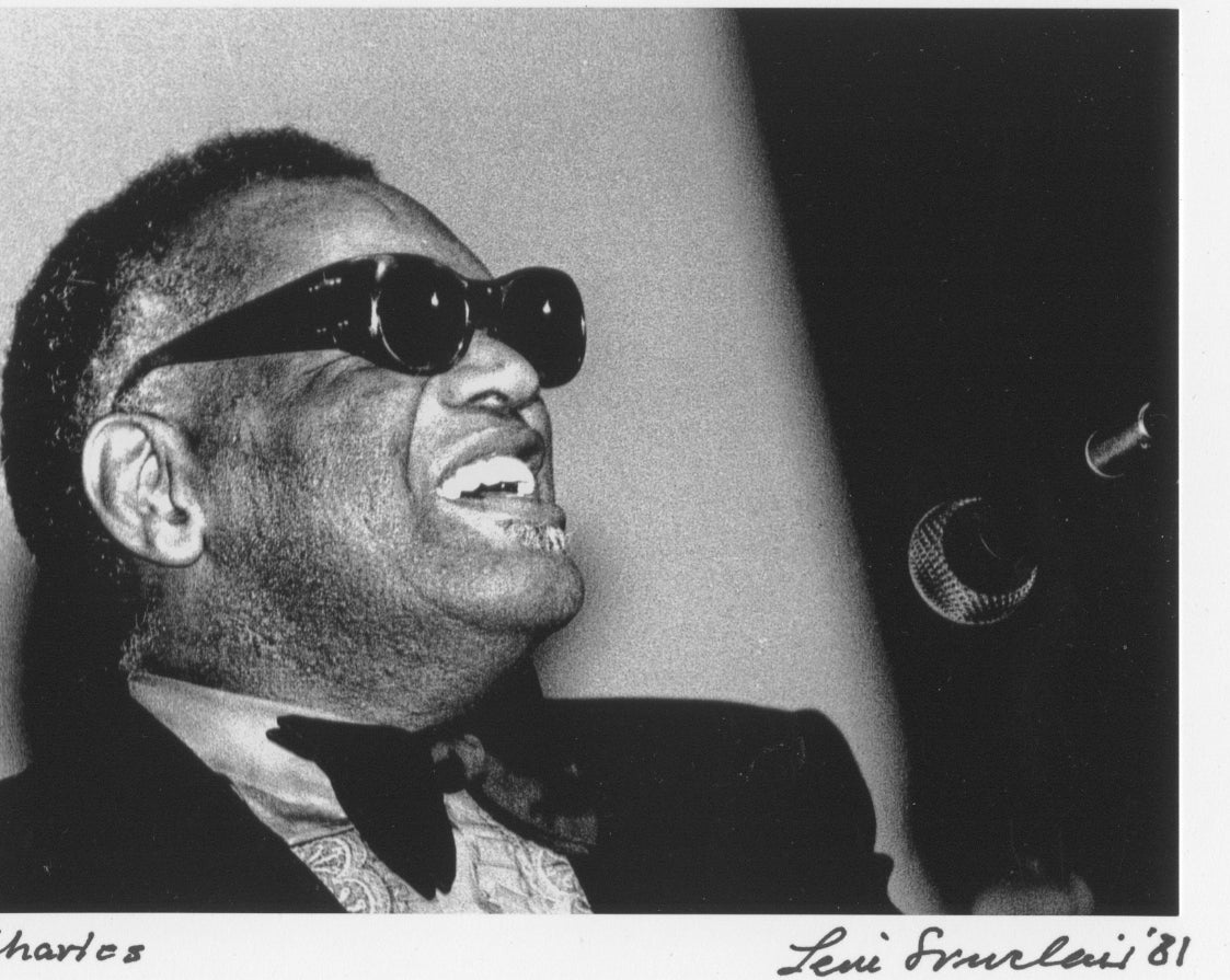 ray charles leni sinclair photo