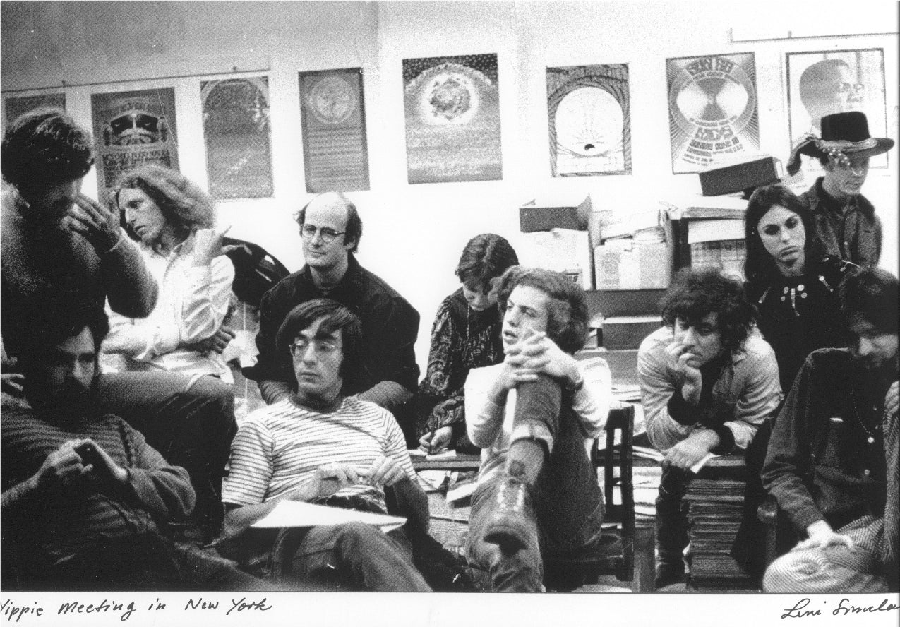 Yippie meeting in New York Leni Sinclair Photo – Lost In Sound Detroit