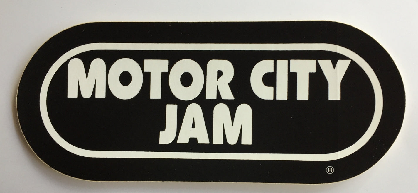 Motor City Jam Wrif original vintage sticker